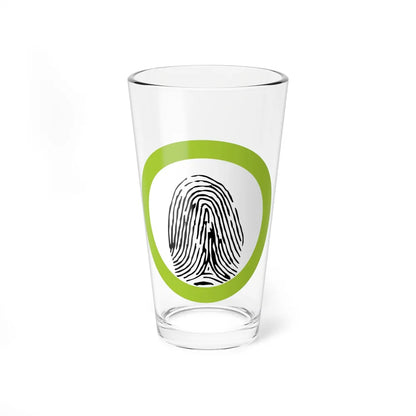 Fingerprinting (Boy Scout Merit Badge) Pint Glass 16oz-16oz-Go Mug Yourself