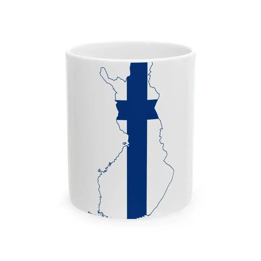 Finland stub POL (Finland) White Coffee Mug 11oz - Go Mug Yourself