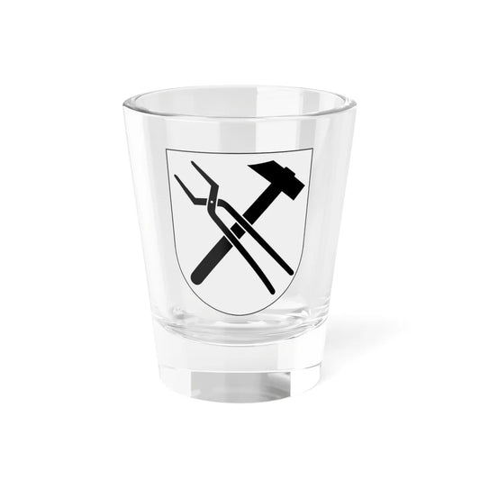 Finspånga län vapen (Sweden) (Coat of Arms) Shot Glass 1.5oz 1.5oz - Go Mug Yourself