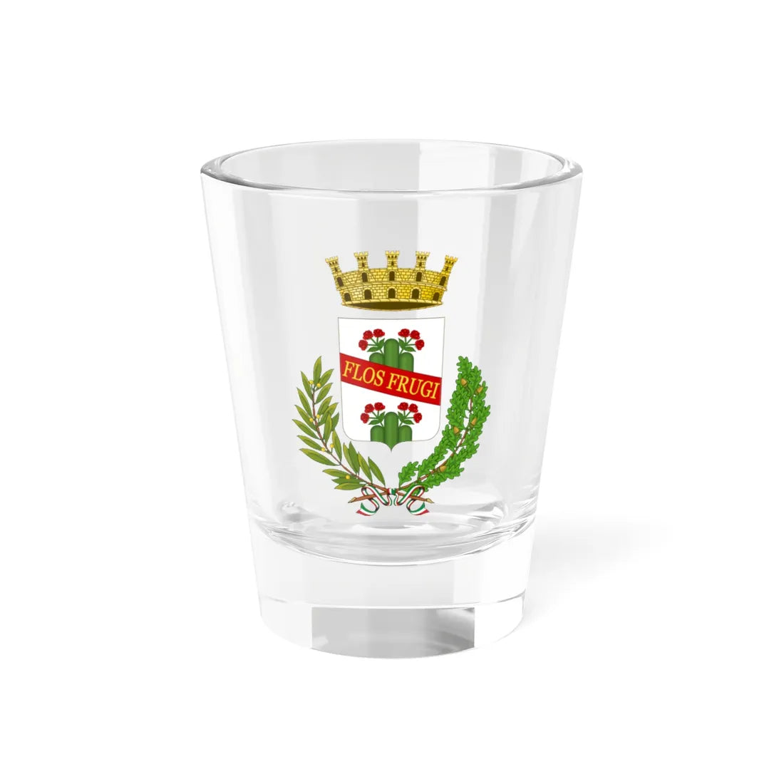 Fiorano Modenese-Stemma (Italy) (Coat of Arms) Shot Glass 1.5oz 1.5oz - Go Mug Yourself