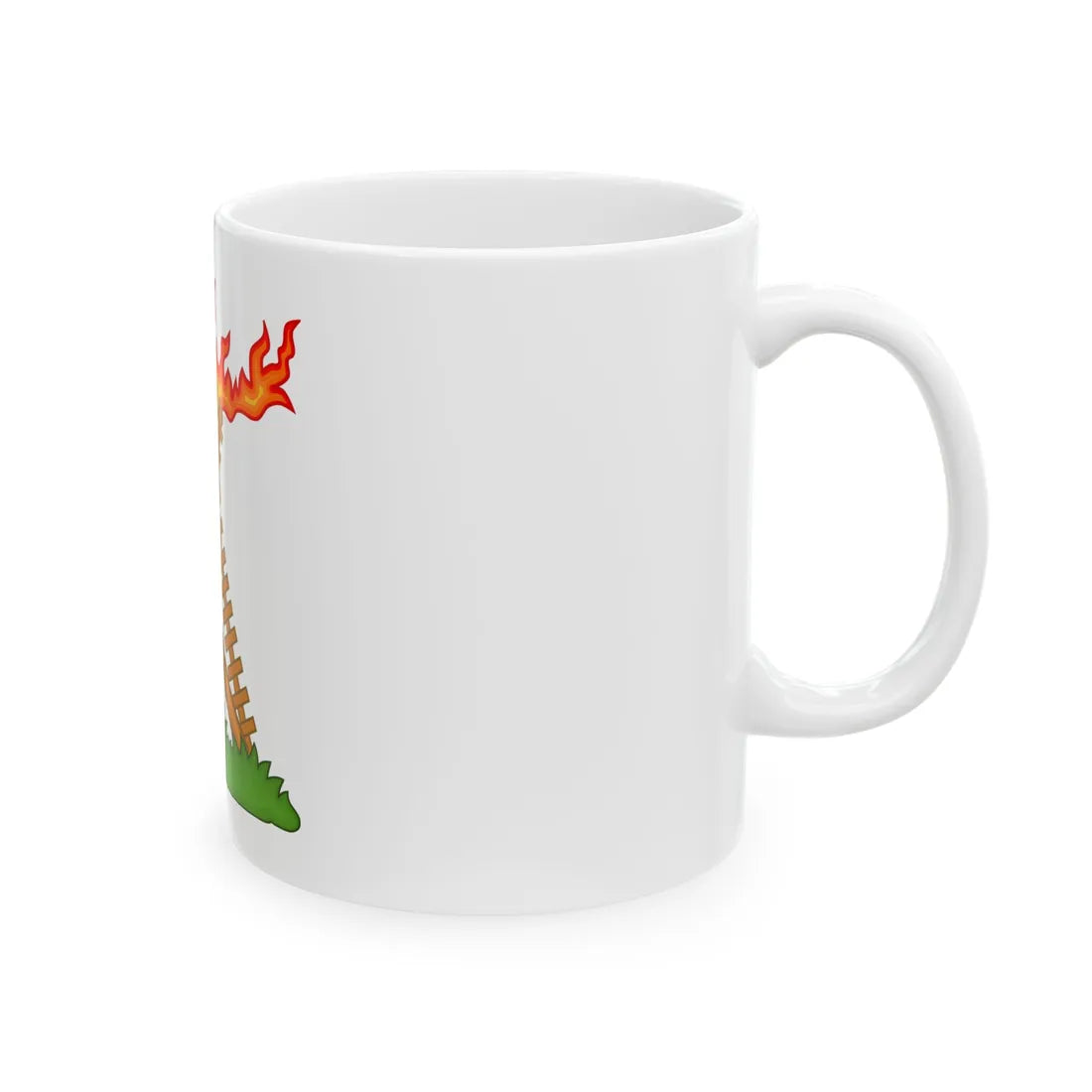 Fire Beacon Badge of Henry V - White Coffee Mug - Go Mug Yourself