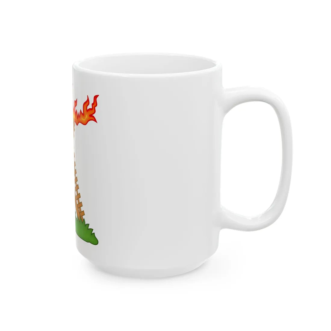 Fire Beacon Badge of Henry V - White Coffee Mug - Go Mug Yourself