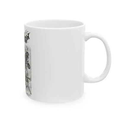 Fire Mission, Blue Book Magazine, March 1947 - White Coffee Mug - Go Mug Yourself