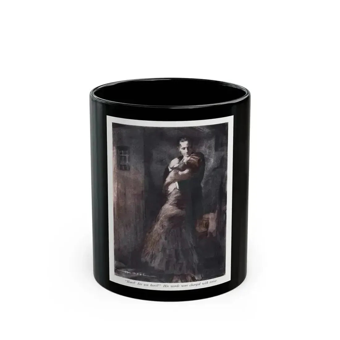 Fire of Youth (Pt. 1-2), McCall's magazine, March 1930 - Black Coffee Mug 11oz - Go Mug Yourself