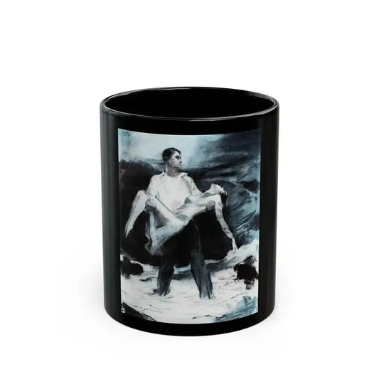 Fire of Youth (Pt. 2-1), McCall's magazine, April 1930 - Black Coffee Mug 11oz - Go Mug Yourself