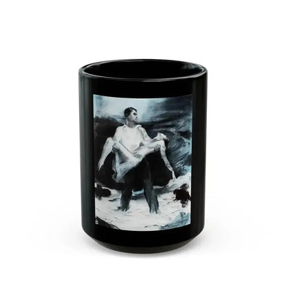 Fire of Youth (Pt. 2-1), McCall's magazine, April 1930 - Black Coffee Mug 15oz - Go Mug Yourself