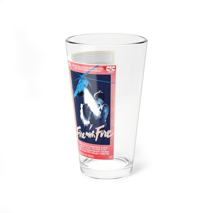 FIRE WITH FIRE (VHS COVER) Pint Glass 16oz-Go Mug Yourself