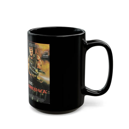 FIREBACK (VHS COVER) - Black Coffee Mug-Go Mug Yourself