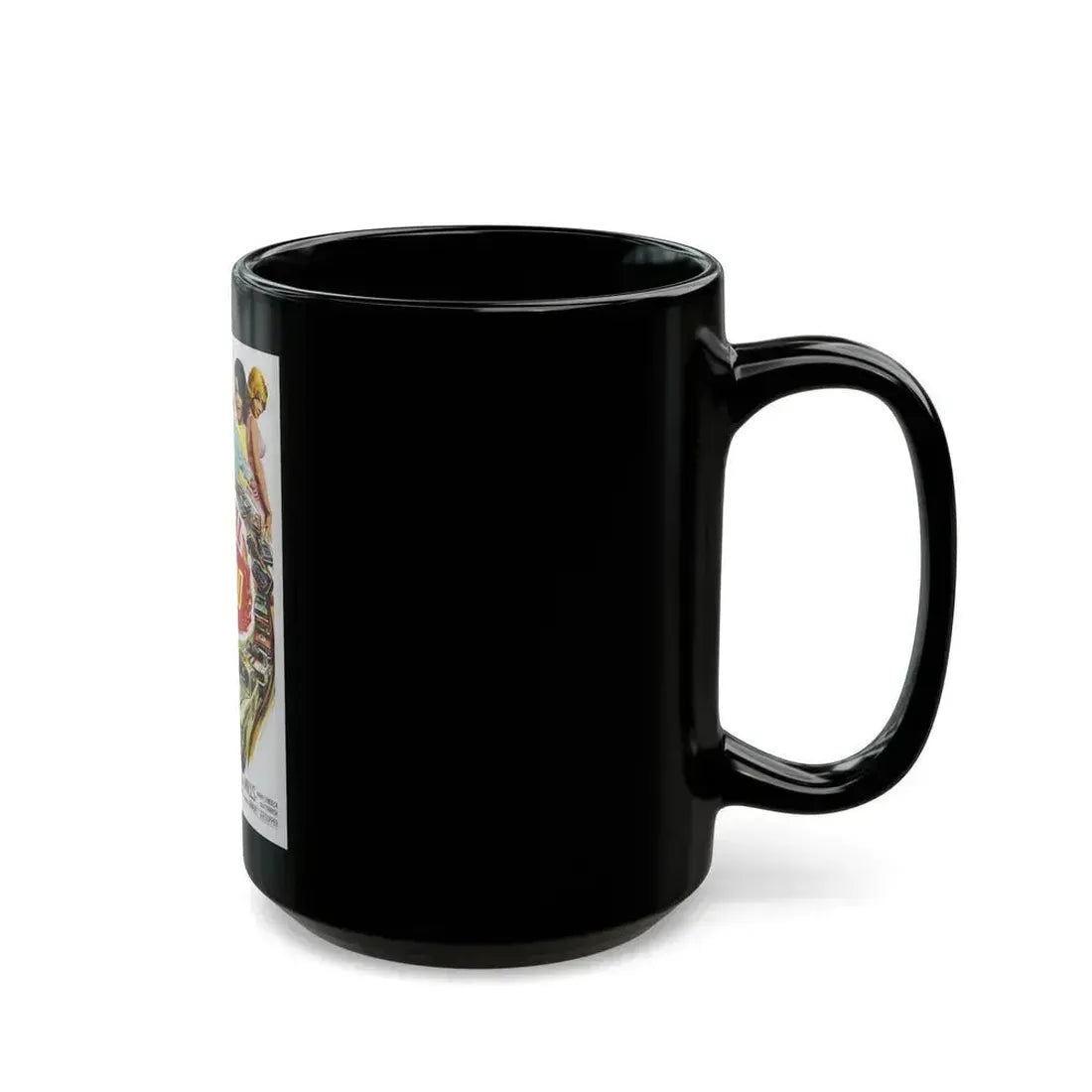FIREBALL 500 1966 Movie Poster - Black Coffee Mug - Go Mug Yourself