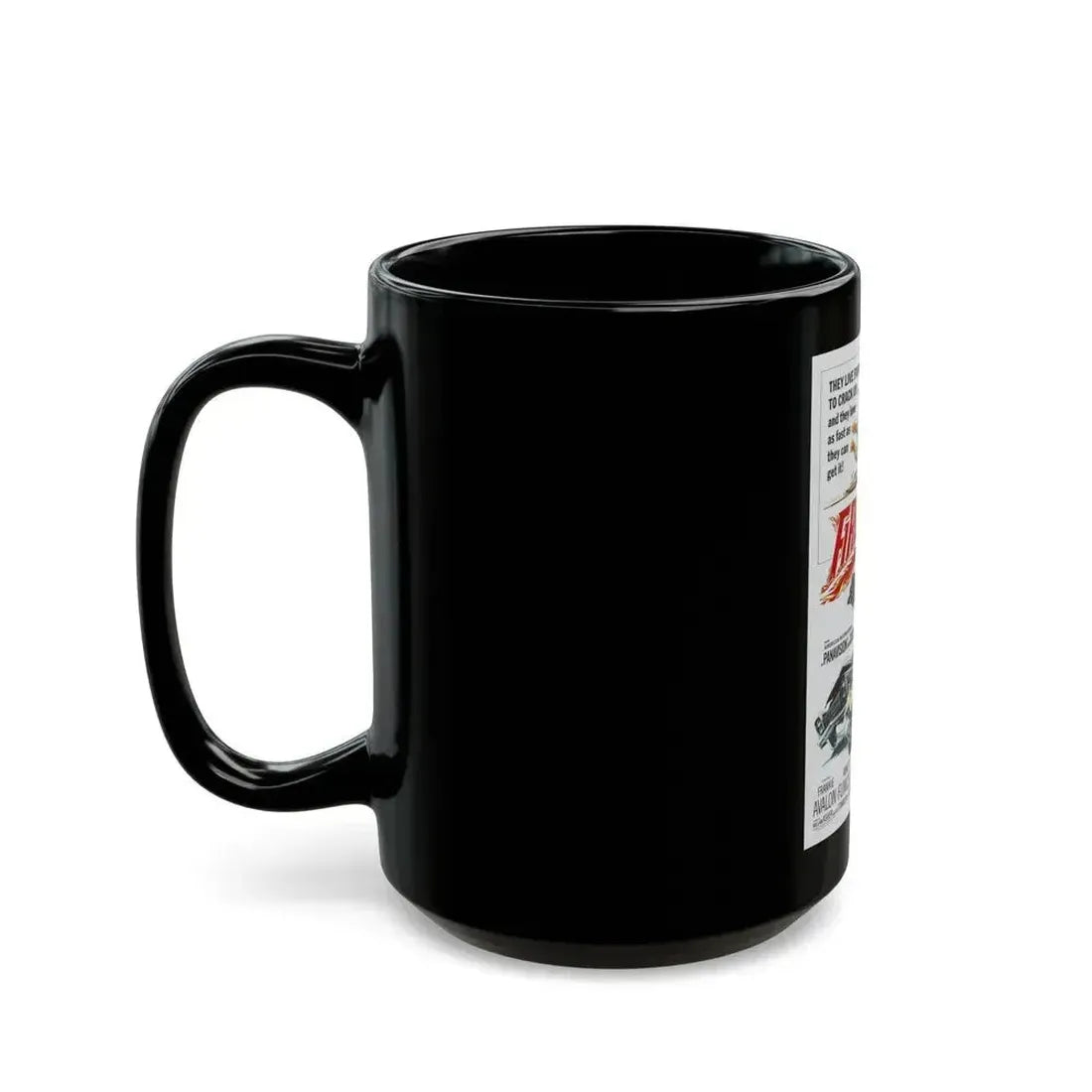 FIREBALL 500 1966 Movie Poster - Black Coffee Mug - Go Mug Yourself