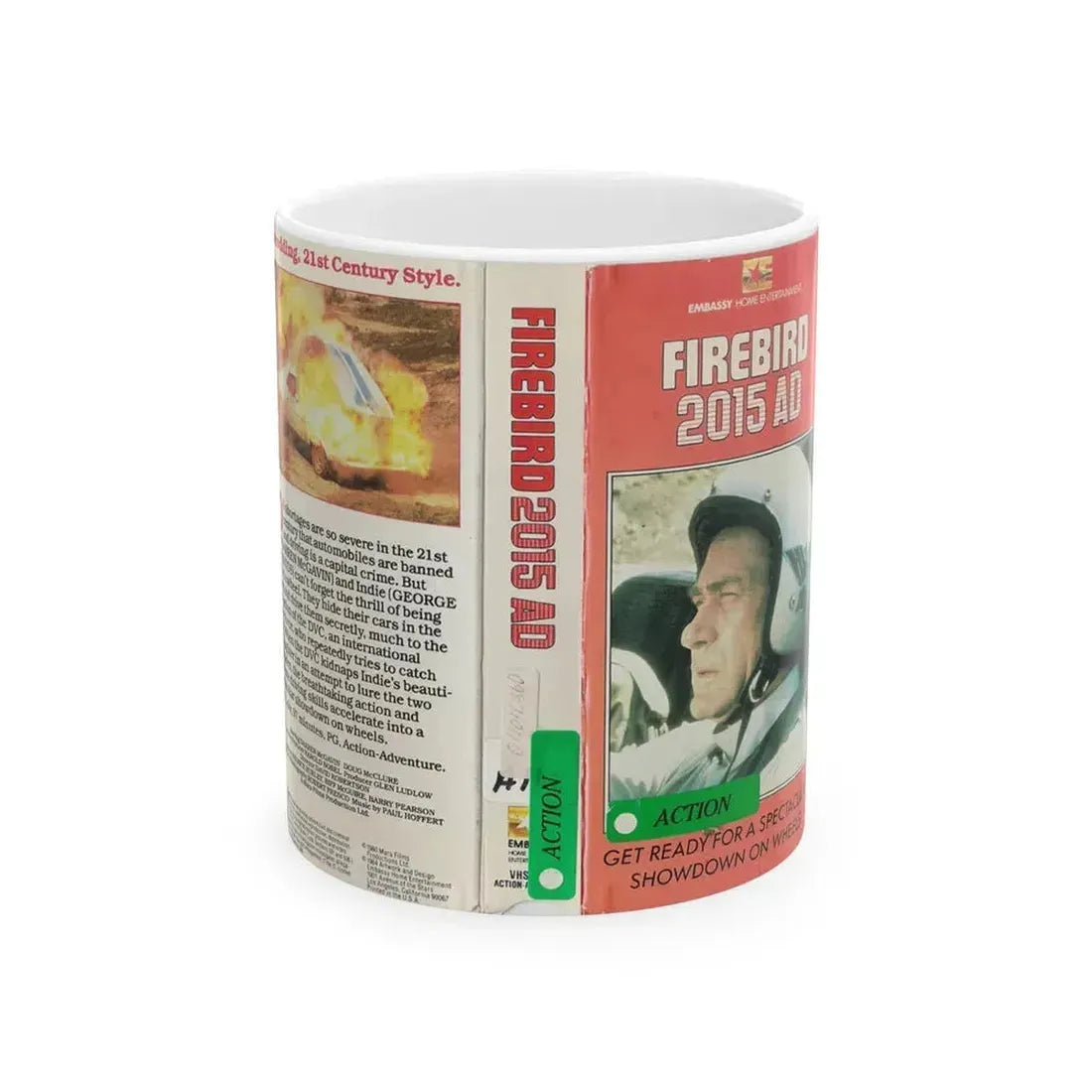 FIREBIRD 2015 AD (VHS COVER) - White Coffee Mug 11oz - Go Mug Yourself
