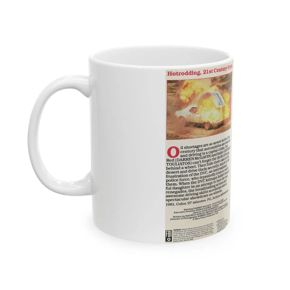 FIREBIRD 2015 AD (VHS COVER) - White Coffee Mug-Go Mug Yourself