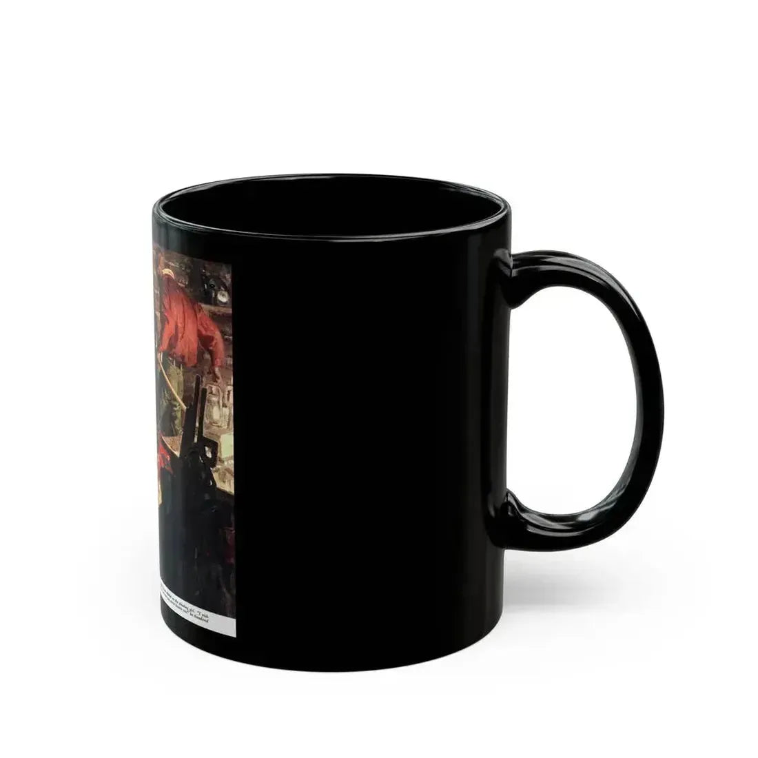 Firebrand, part 1-2, The American Magazine, September 1938 - Black Coffee Mug - Go Mug Yourself