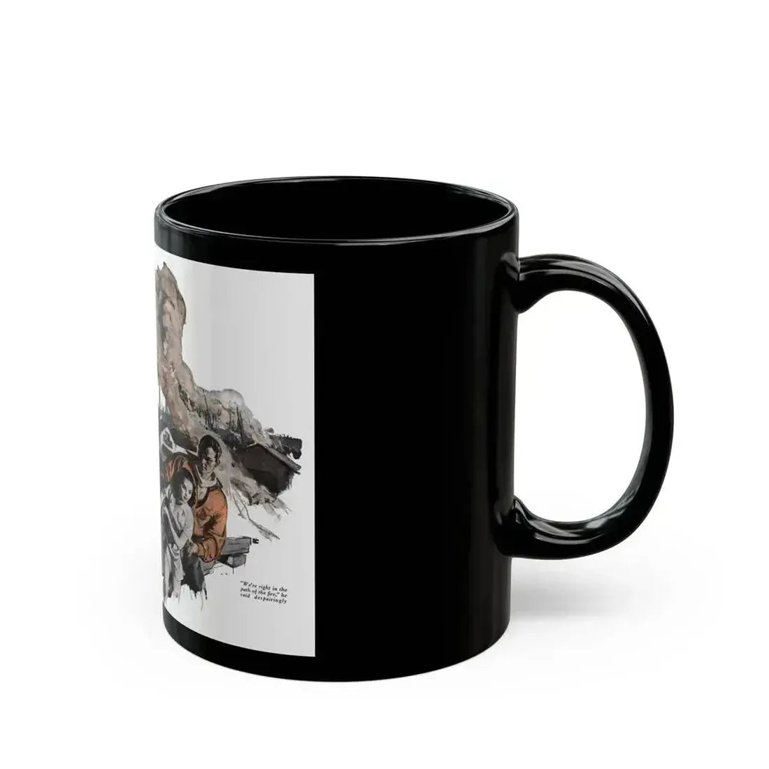 Firebrand, part 1-3, The American Magazine, September 1938 - Black Coffee Mug - Go Mug Yourself
