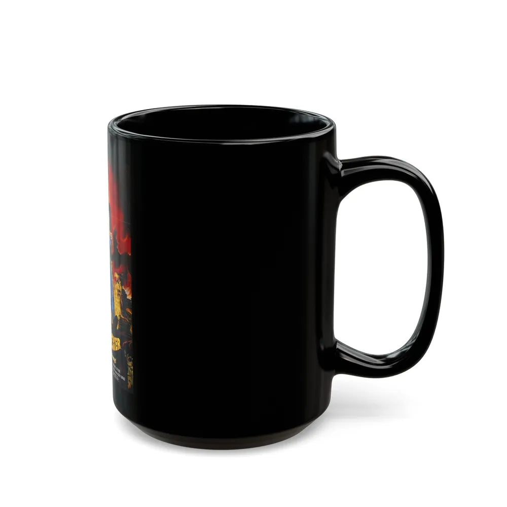 FIRECRACKER 1981 Movie Poster - Black Coffee Mug-Go Mug Yourself