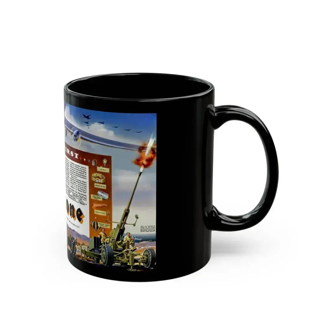 Firestone, 1941 - Black Coffee Mug - Go Mug Yourself