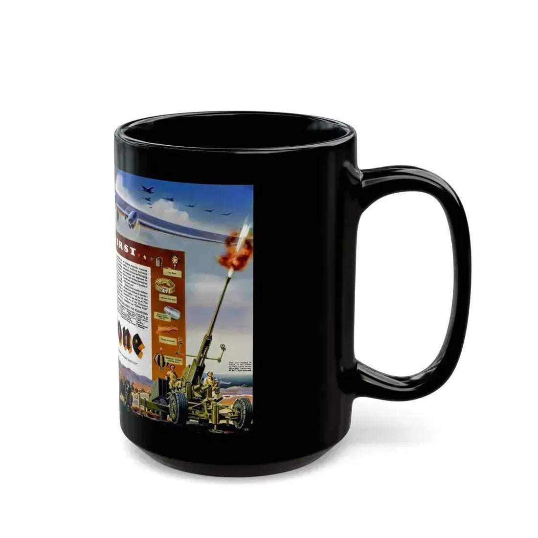 Firestone, 1941 - Black Coffee Mug - Go Mug Yourself