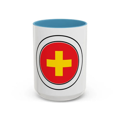 First Aid (Boy Scout Merit Badge) Accent Coffee Mug 15oz Light Blue - Go Mug Yourself