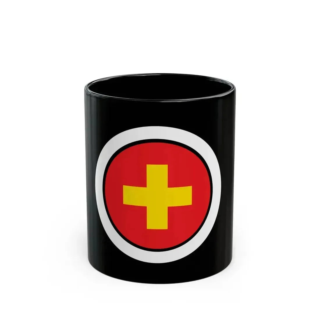 First Aid (Boy Scout Merit Badge) Black Coffee Mug 11oz - Go Mug Yourself