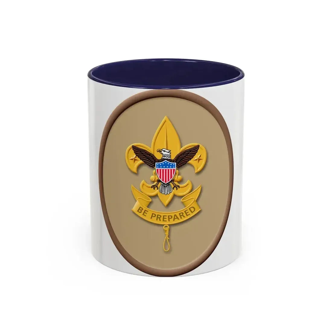 First Class (Boy Scout Merit Badge) Accent Coffee Mug 11oz Navy - Go Mug Yourself