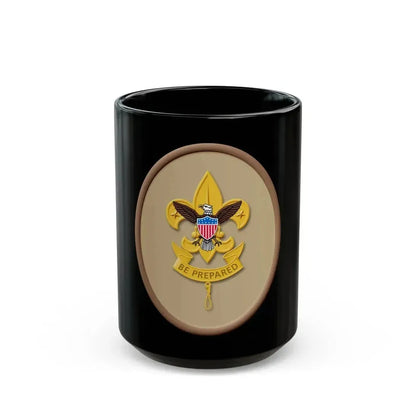 First Class (Boy Scout Merit Badge) Black Coffee Mug 15oz - Go Mug Yourself
