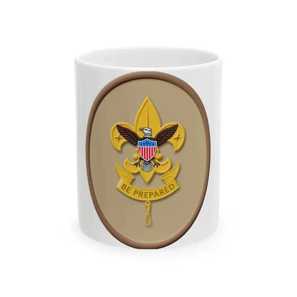 First Class (Boy Scout Merit Badge) White Coffee Mug 11oz - Go Mug Yourself