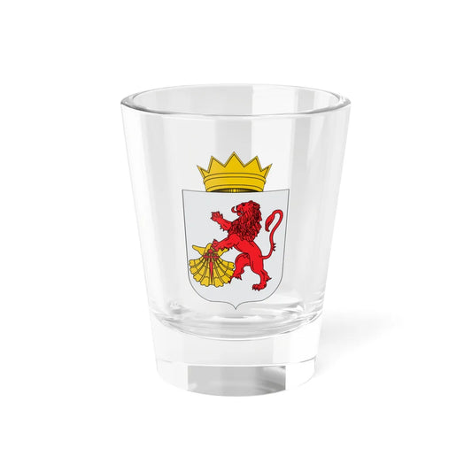 First coat of arms of Caracas (Costa Rica) (Coat of Arms) Shot Glass 1.5oz 1.5oz - Go Mug Yourself