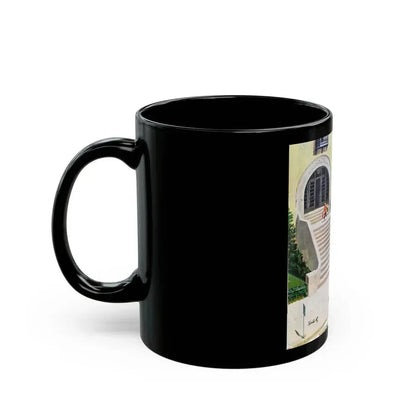 First Day Of Kindergarden, 1958 - Black Coffee Mug - Go Mug Yourself