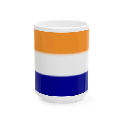 First dutch flag (Netherlands) White Coffee Mug 15oz - Go Mug Yourself
