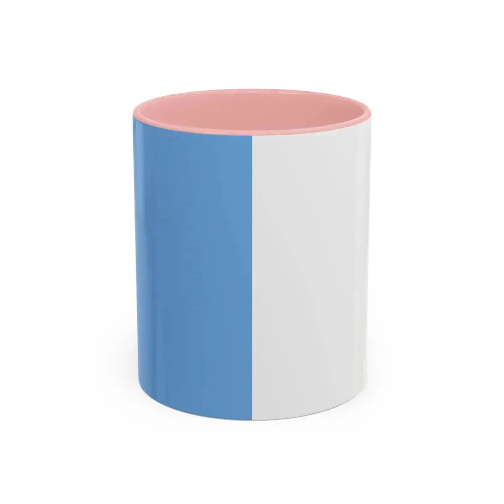 First Flag of Argentina - Accent Coffee Mug 11oz Pink - Go Mug Yourself