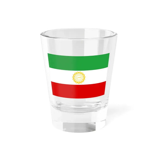 First Flag of I.R.Iran 3-2 (Iran) Shot Glass 1.5oz 1.5oz - Go Mug Yourself