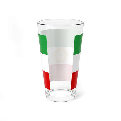 First Flag of I.R.Iran (Iran) Pint Glass 16oz - Go Mug Yourself