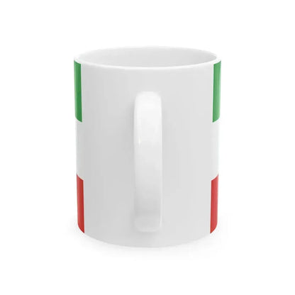 First Flag of I.R.Iran (Iran) White Coffee Mug - Go Mug Yourself