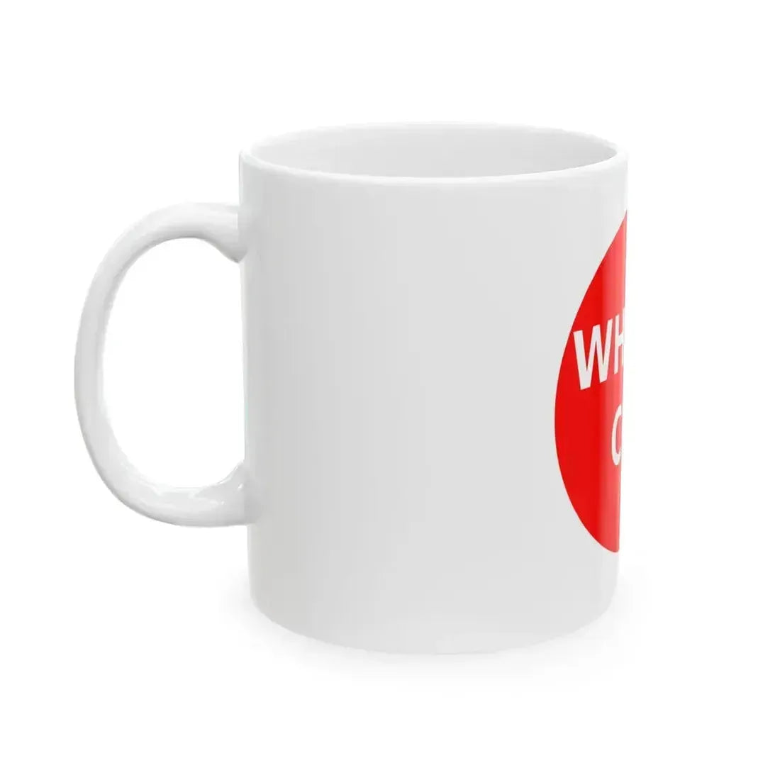 First flag of Whites City New Mexico (Mexico) White Coffee Mug - Go Mug Yourself