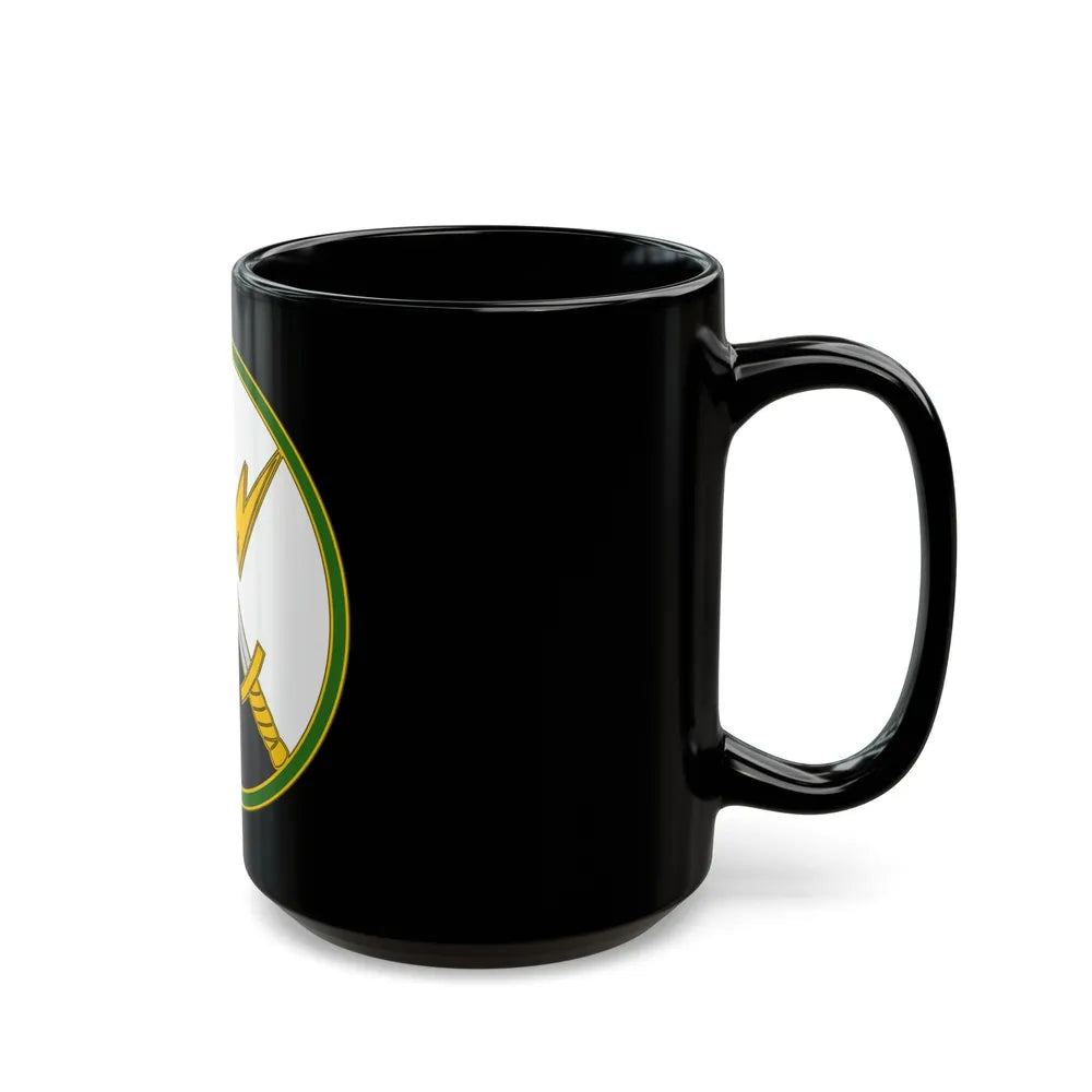 First Information Operations Command CSIB (U.S. Army) Black Coffee Mug-Go Mug Yourself