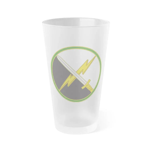 First Information Operations Command CSIB (U.S. Army) Frosted Pint Glass 16oz Default Title - Go Mug Yourself