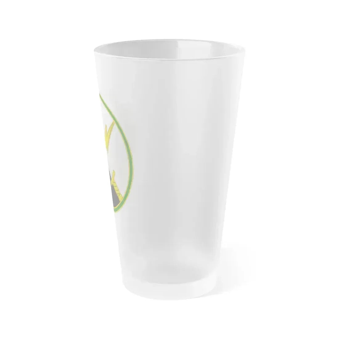 First Information Operations Command CSIB (U.S. Army) Frosted Pint Glass 16oz - Go Mug Yourself