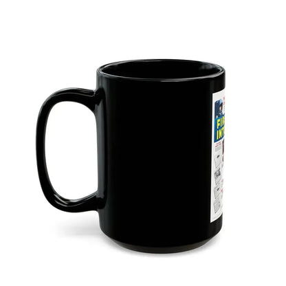 FIRST MAN INTO SPACE (TEASER) 1959 Movie Poster - Black Coffee Mug - Go Mug Yourself