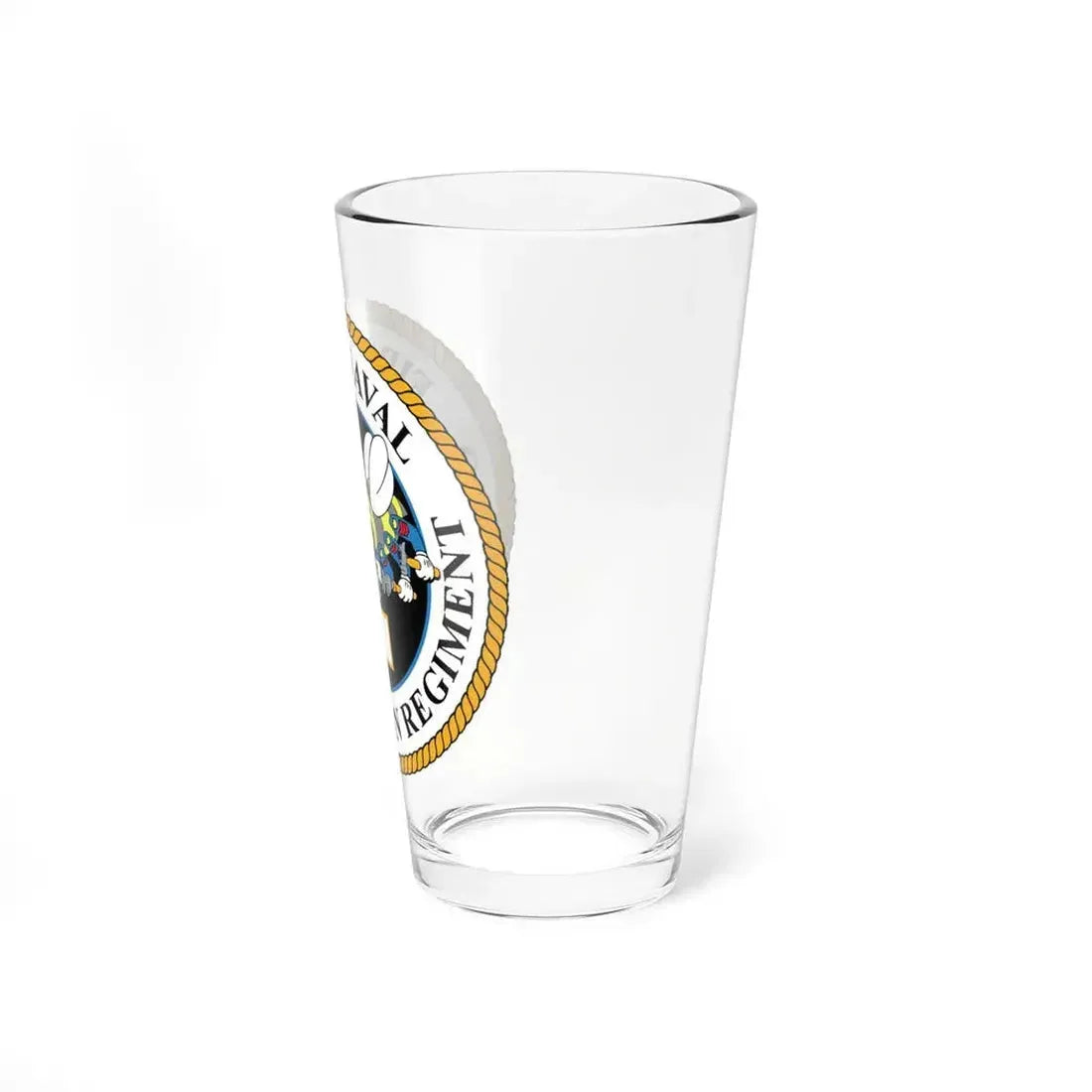 First Naval Construction Regiment (U.S. Navy) Pint Glass 16oz - Go Mug Yourself