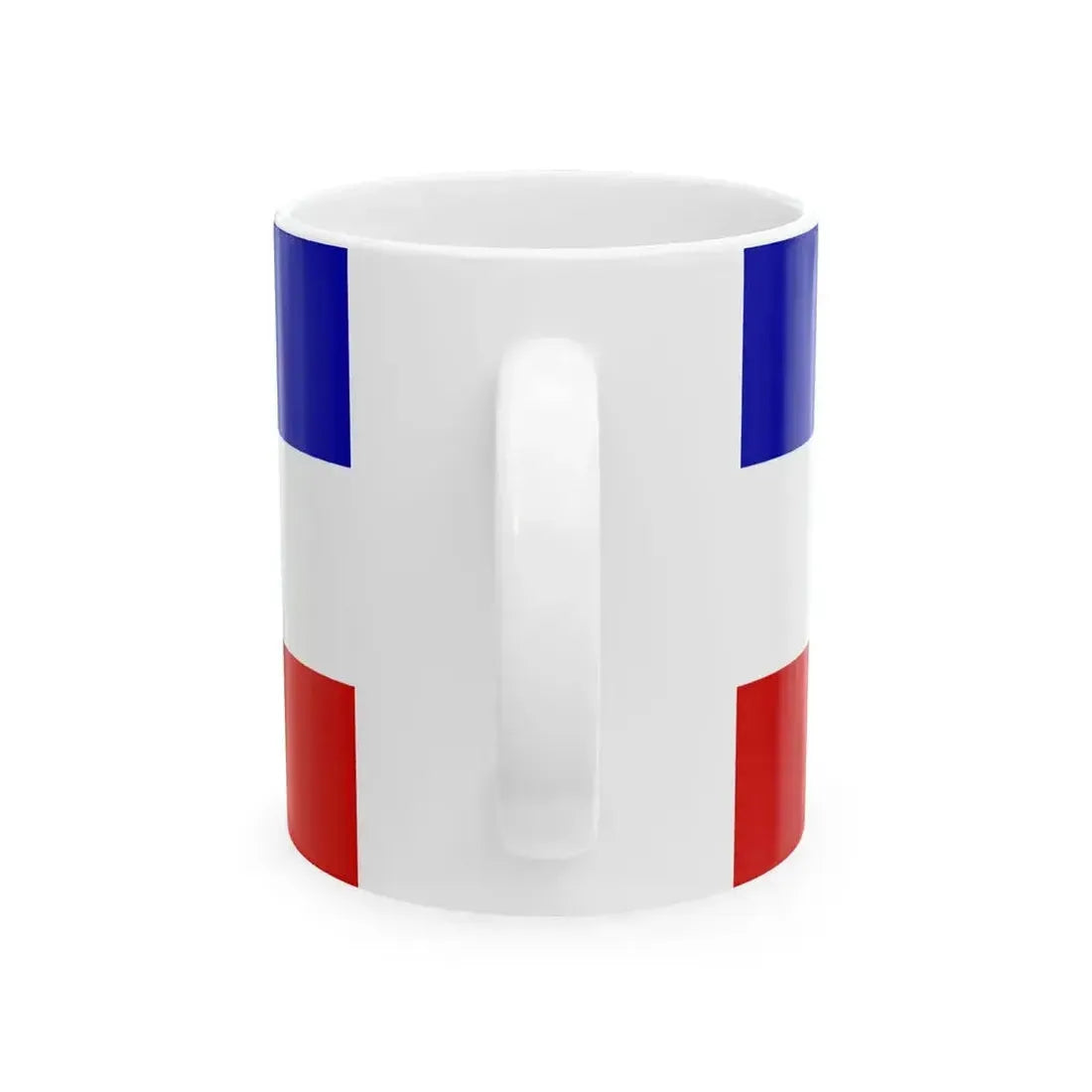 First Proposed Flag of the Peoples Republic of Bosnia and Herzegovina (Bosnia and Herzegovina) White Coffee Mug - Go Mug Yourself