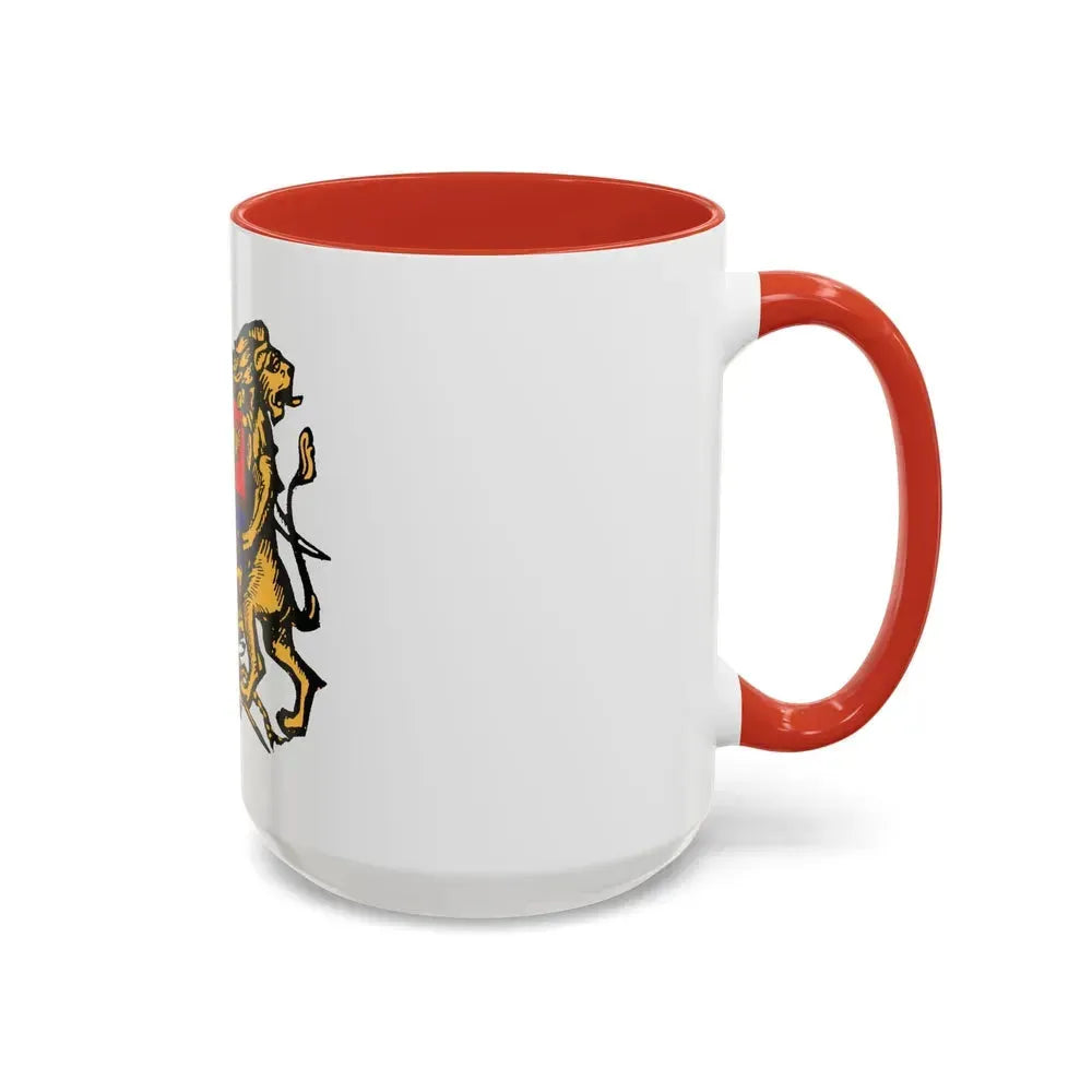 First Republic of Armenia Emblem - Accent Coffee Mug - Go Mug Yourself