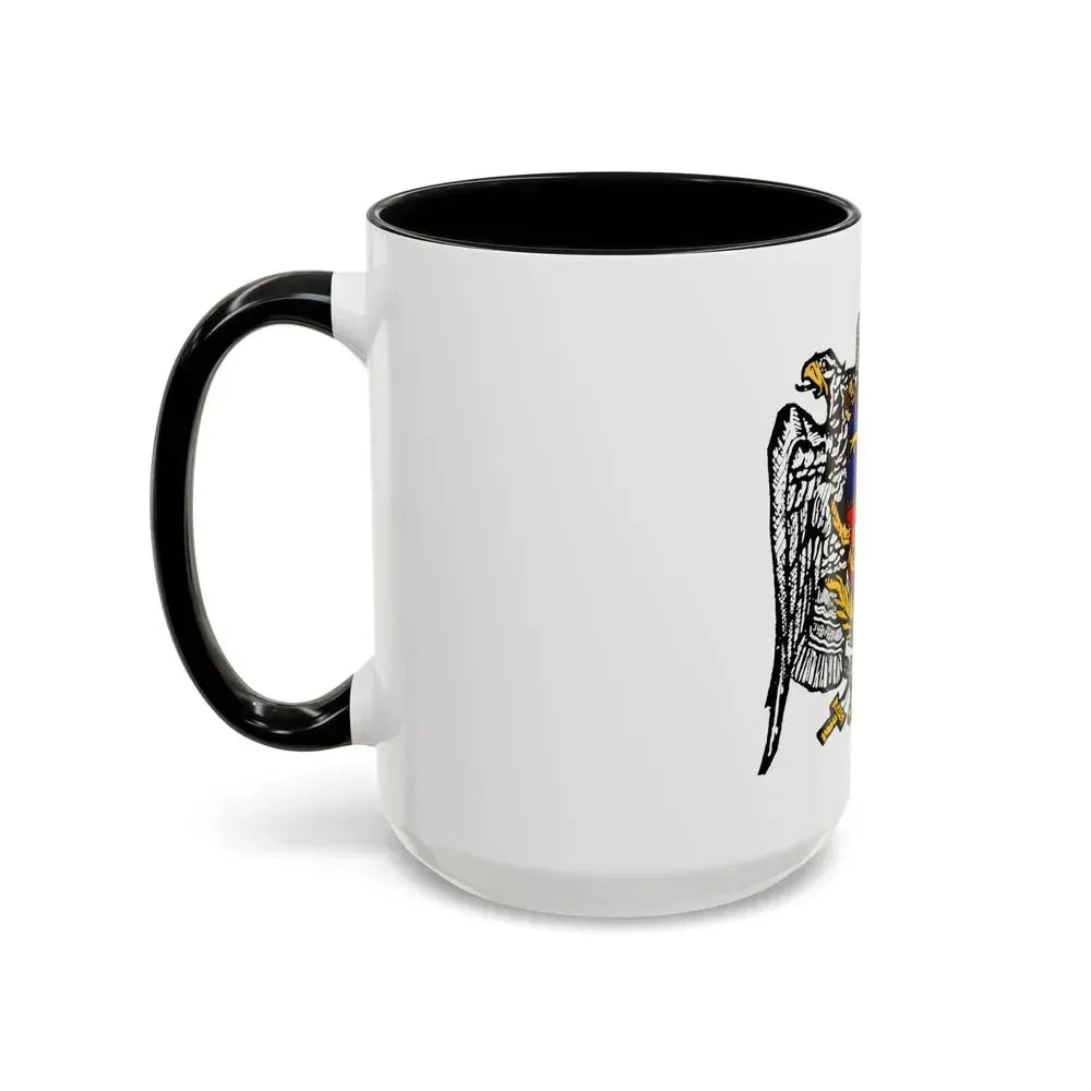 First Republic of Armenia Emblem - Accent Coffee Mug - Go Mug Yourself