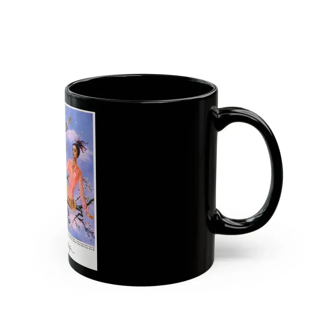 First Signs of Spring, 1948 - Black Coffee Mug - Go Mug Yourself