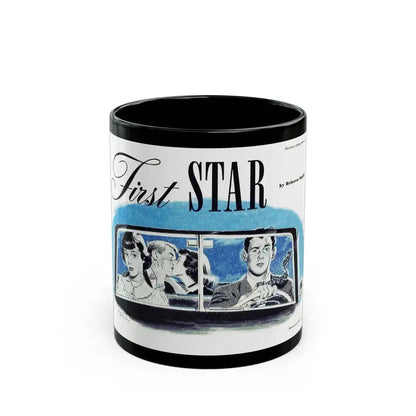 First Star, Chatelaine, October 1949 - Black Coffee Mug 11oz - Go Mug Yourself