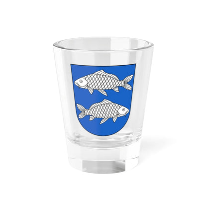 Fischingen-blazon (Switzerland) (Coat of Arms) Shot Glass 1.5oz 1.5oz - Go Mug Yourself