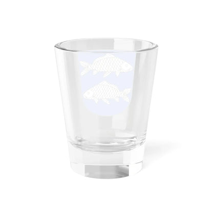 Fischingen-blazon (Switzerland) (Coat of Arms) Shot Glass 1.5oz - Go Mug Yourself