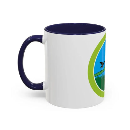 Fish and Wildlife Management (Boy Scout Merit Badge) Accent Coffee Mug - Go Mug Yourself
