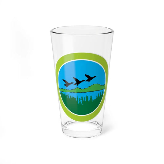 Fish and Wildlife Management (Boy Scout Merit Badge) Pint Glass 16oz-16oz-Go Mug Yourself