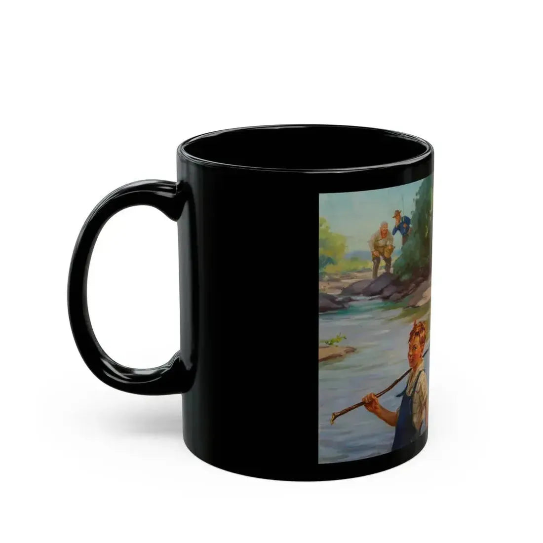Fish For Sale - Black Coffee Mug - Go Mug Yourself