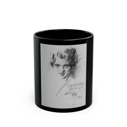 Fisher Girl, 1923 - Black Coffee Mug 11oz - Go Mug Yourself